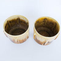 Midcentury Atomic California Pottery Ceramic Plant Pots (sold Individually)