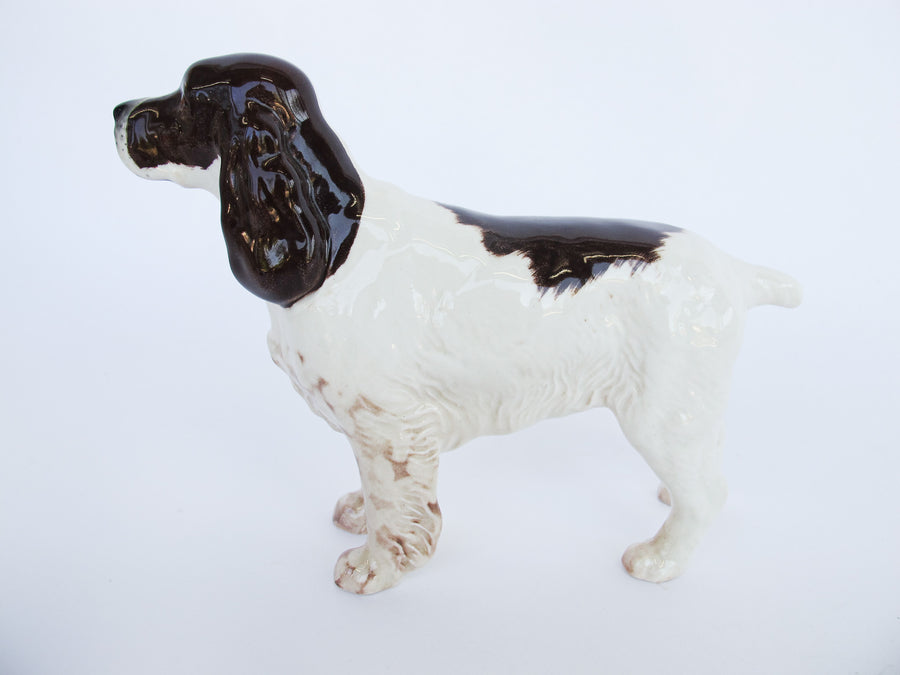 Beswick England Porcelain English Spaniel Dog Sculpture Figure
