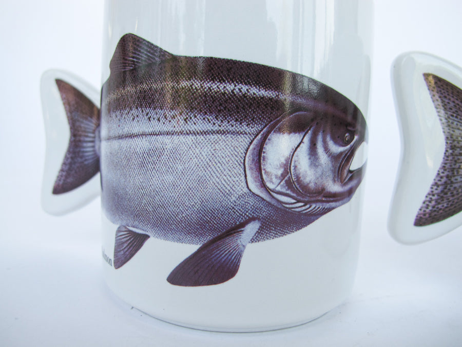 Salamander Taiwan 1991 90's Ceramic Fish Mugs (Sold Individually)