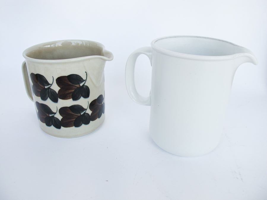 Ceramic Thomas Germany and Arabia Finland European Pitchers (Sold Separately)