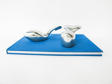 Hoselton Aluminum whale and Mantaray Sculptures (Sold Separately)