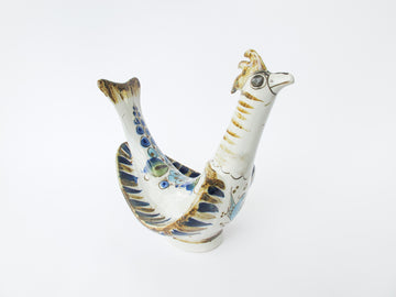 Ceramic Tonala Rooster Bird from Mexico