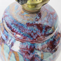 Funihiro Ceramic Lamp Bases with Bright Color Drip Glaze Finish (Sold Separately)