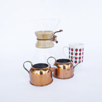 Chemex pyrex glass coffee pour over strawberry porcelain ceramic mug coppercraft guild sugar and creamer set tea set coffee set vintage 