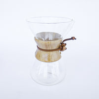 Chemex Pyrex Style Pour Over Coffee Carafe Sugar Creamer and Ceramic Mug (Sold individually)