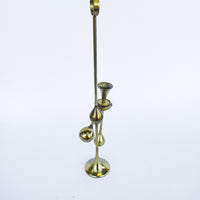 Freddie Anderson Brass Candlestick Holder