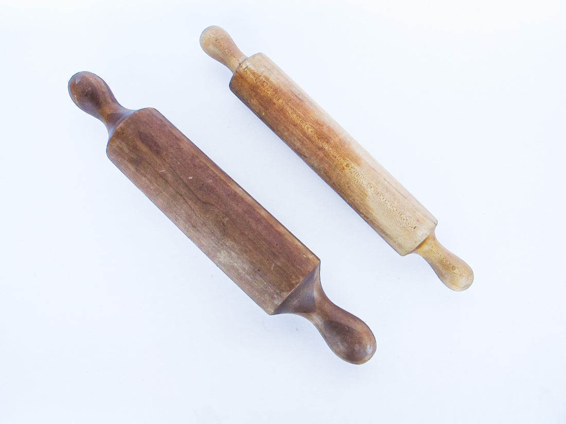 Rustic Vintage Solid Wood Rolling Pins