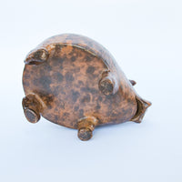 Sculpted Clay Studio Pottery Pig Dish