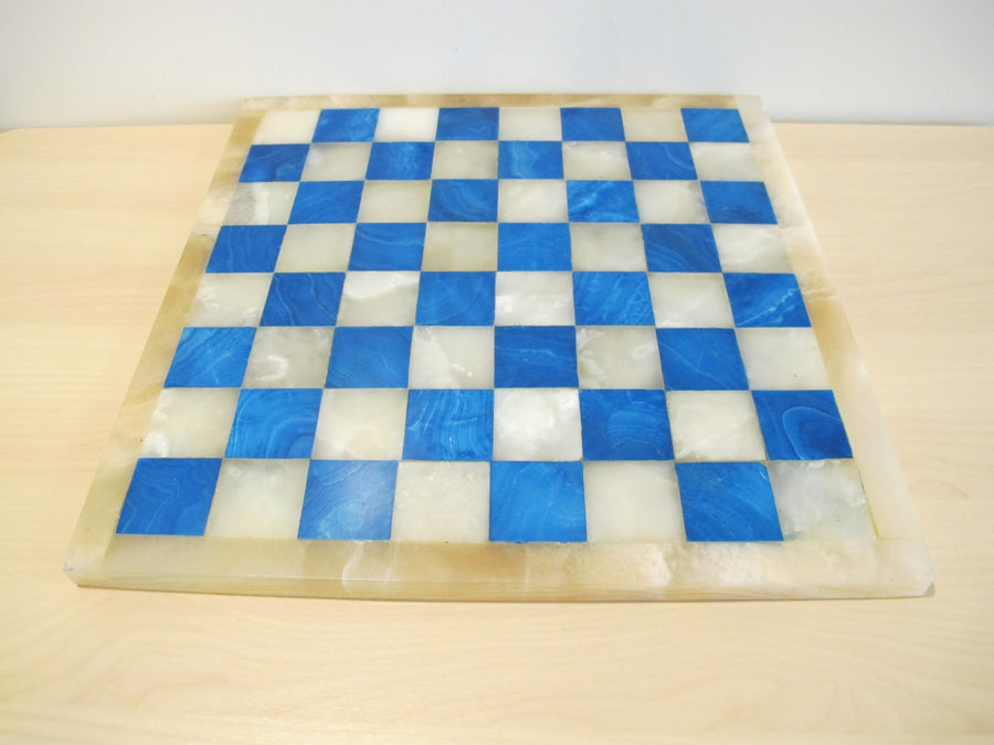 Onyx Stone Chess serving tray Board Vintage