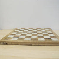 Onyx Stone Chess serving tray Board Vintage