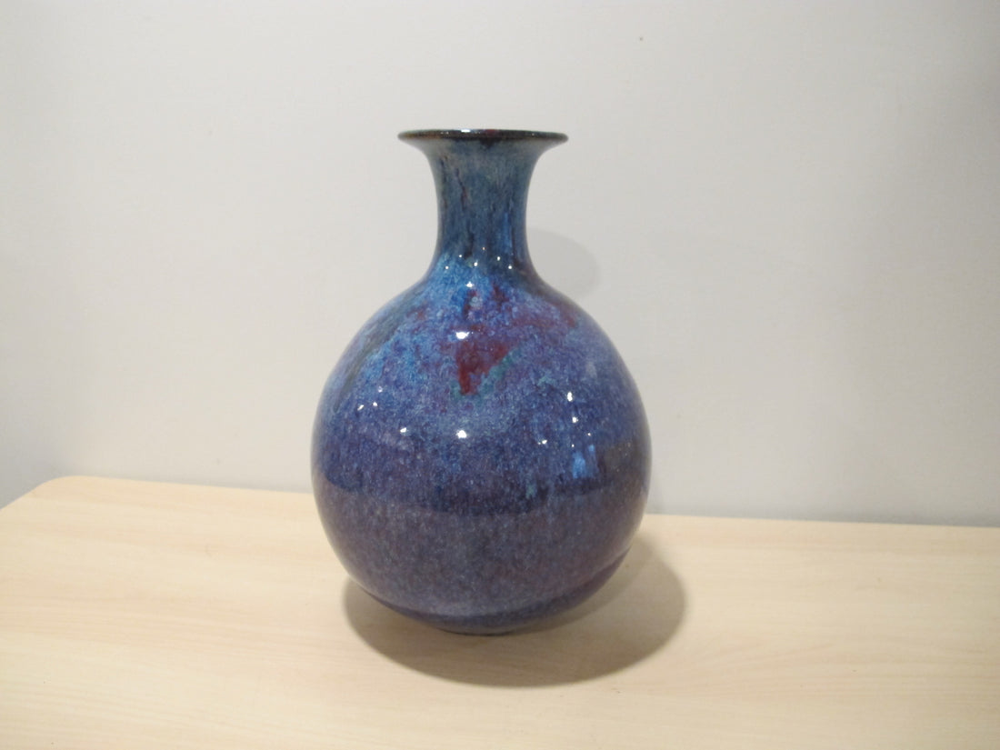 Studio Pottery Ceramic Vase Hawaiian Red Clay Signed