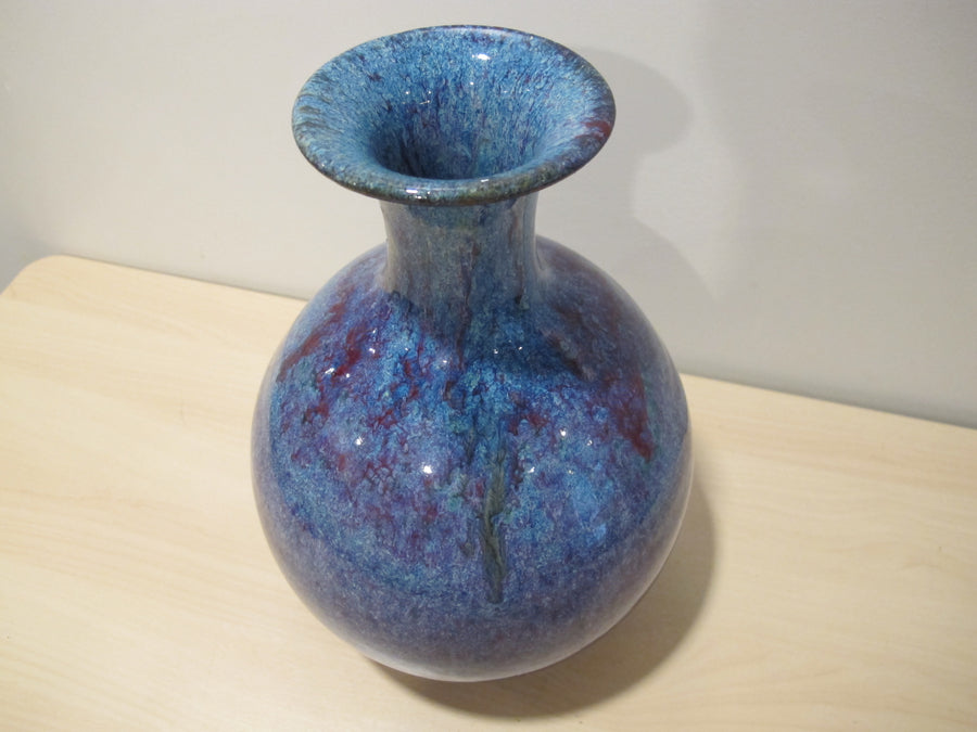 Studio Pottery Ceramic Vase Hawaiian Red Clay Signed