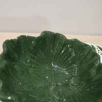 California Pottery Serving Tray Ceramic Bird Plate