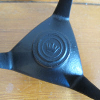 Cast Iron Candle Holders Midcentury (Set of 2)