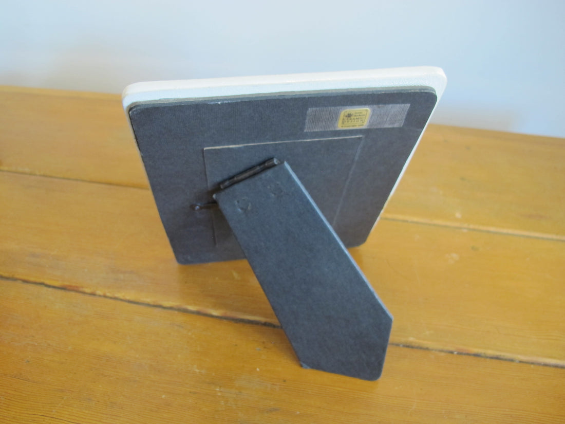 1980's Santa Barbara Ceramic Design Frame Hand Painted