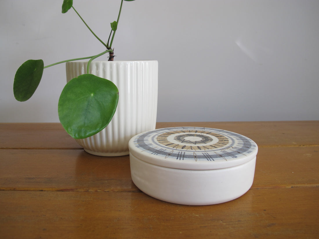 Sascha Brastoff Midcentury Ceramic Box