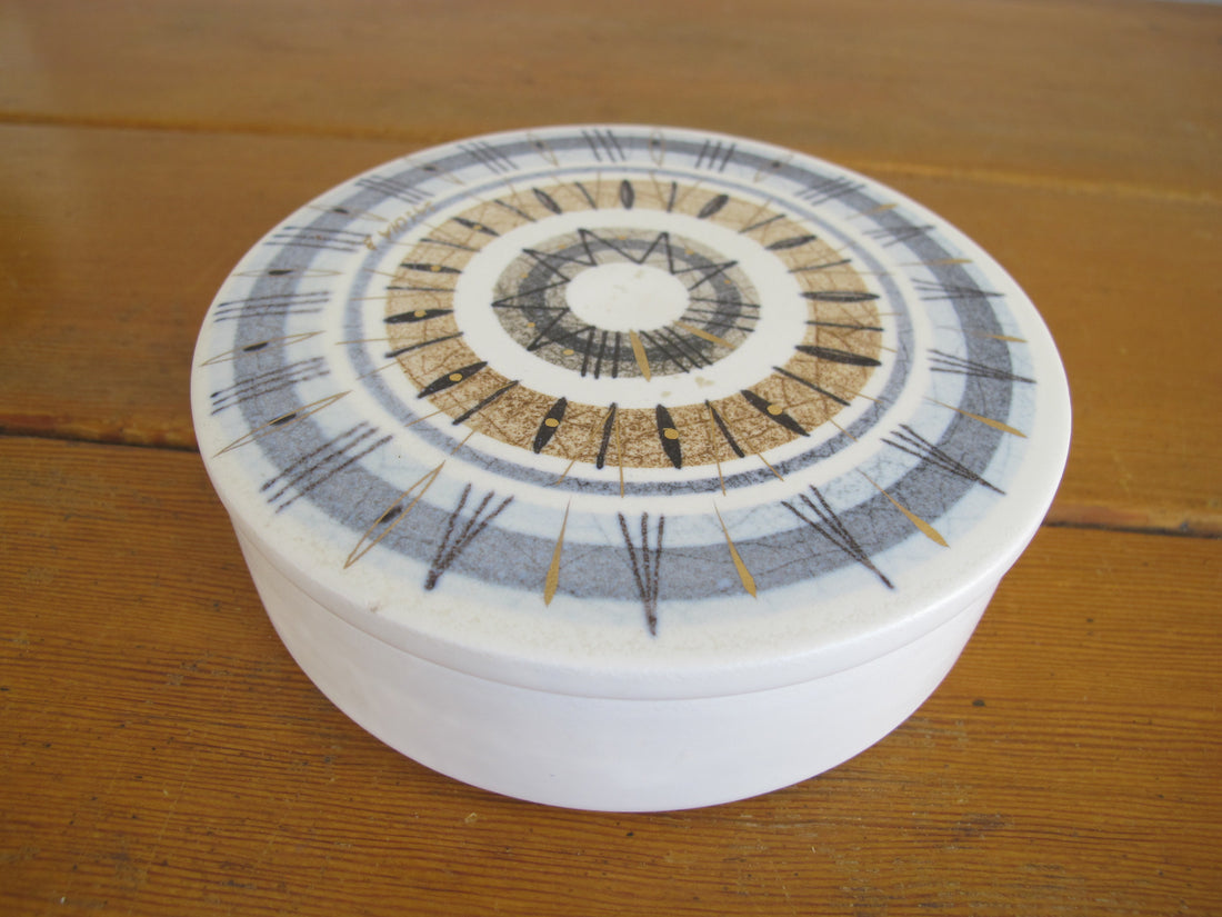 Sascha Brastoff Midcentury Ceramic Box