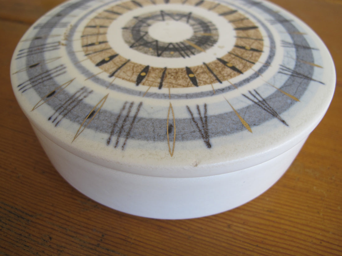 Sascha Brastoff Midcentury Ceramic Box