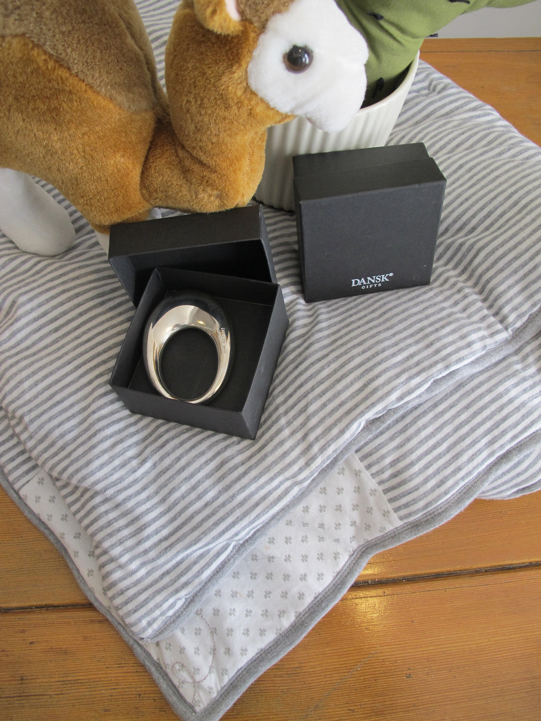 Dansk Silver Metal Baby Rattle Japan (Each Sold Separately)