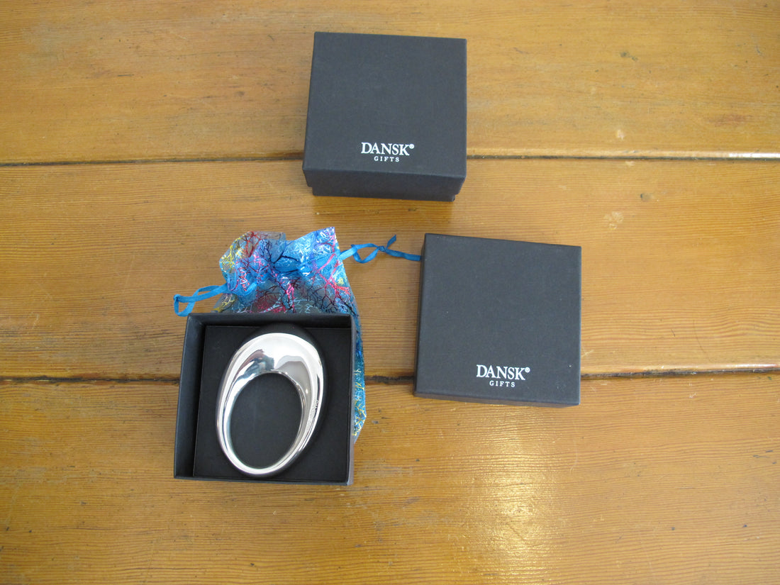 Dansk Silver Metal Baby Rattle Japan (Each Sold Separately)