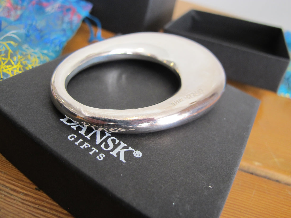 Dansk Silver Metal Baby Rattle Japan (Each Sold Separately)