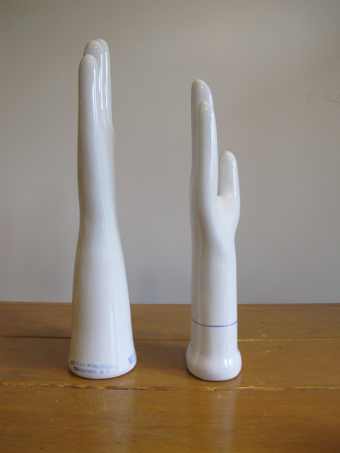 Vintage 1980s Porcelain Hand Display Sculpture Statues – Sold Separately