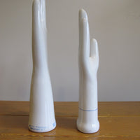 Vintage 1980s Porcelain Hand Display Sculpture Statues – Sold Separately