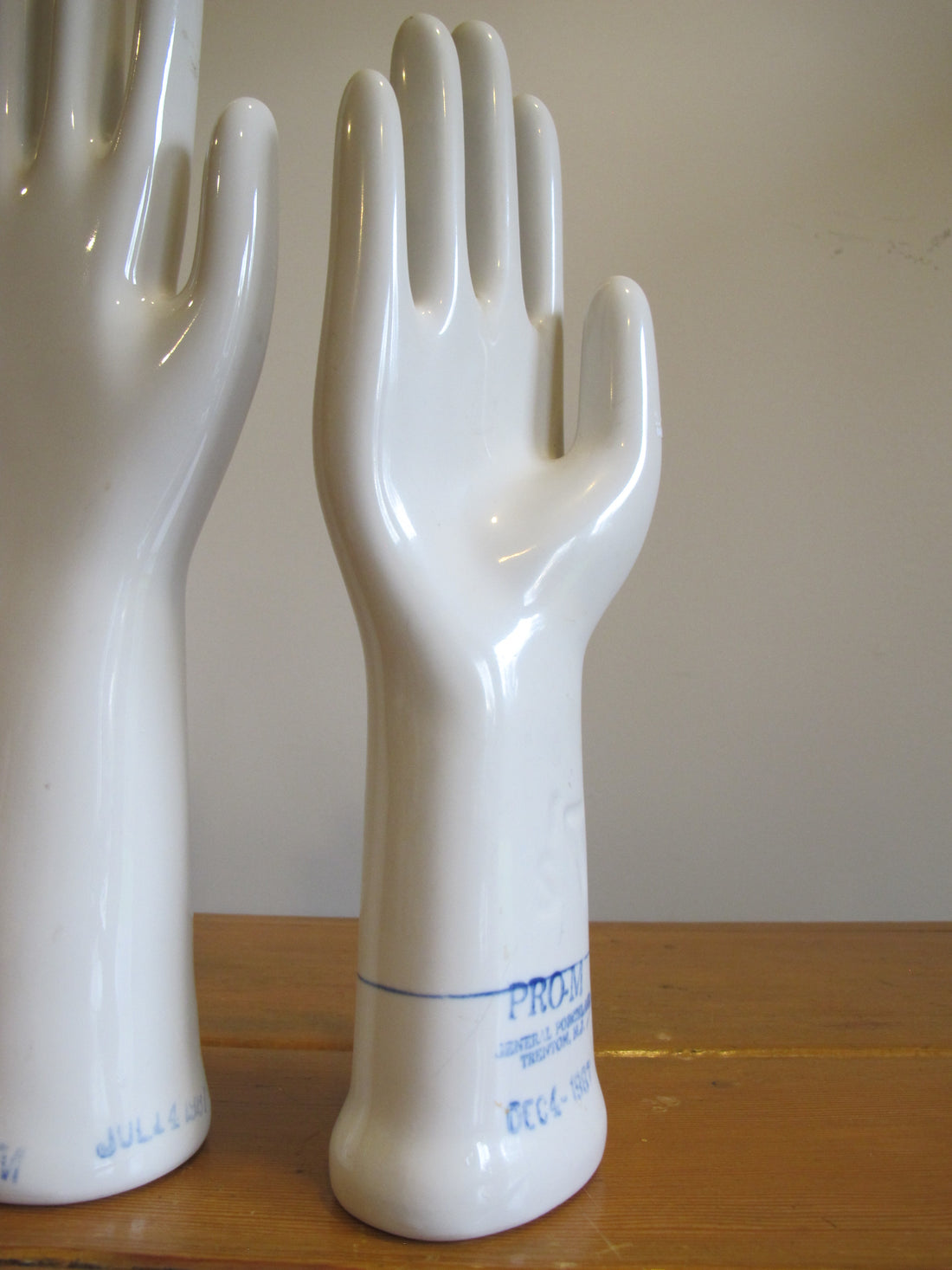 Vintage 1980s Porcelain Hand Display Sculpture Statues – Sold Separately
