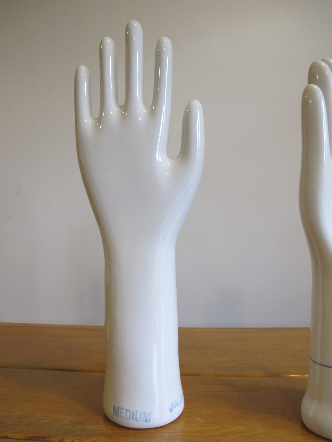 Vintage 1980s Porcelain Hand Display Sculpture Statues – Sold Separately