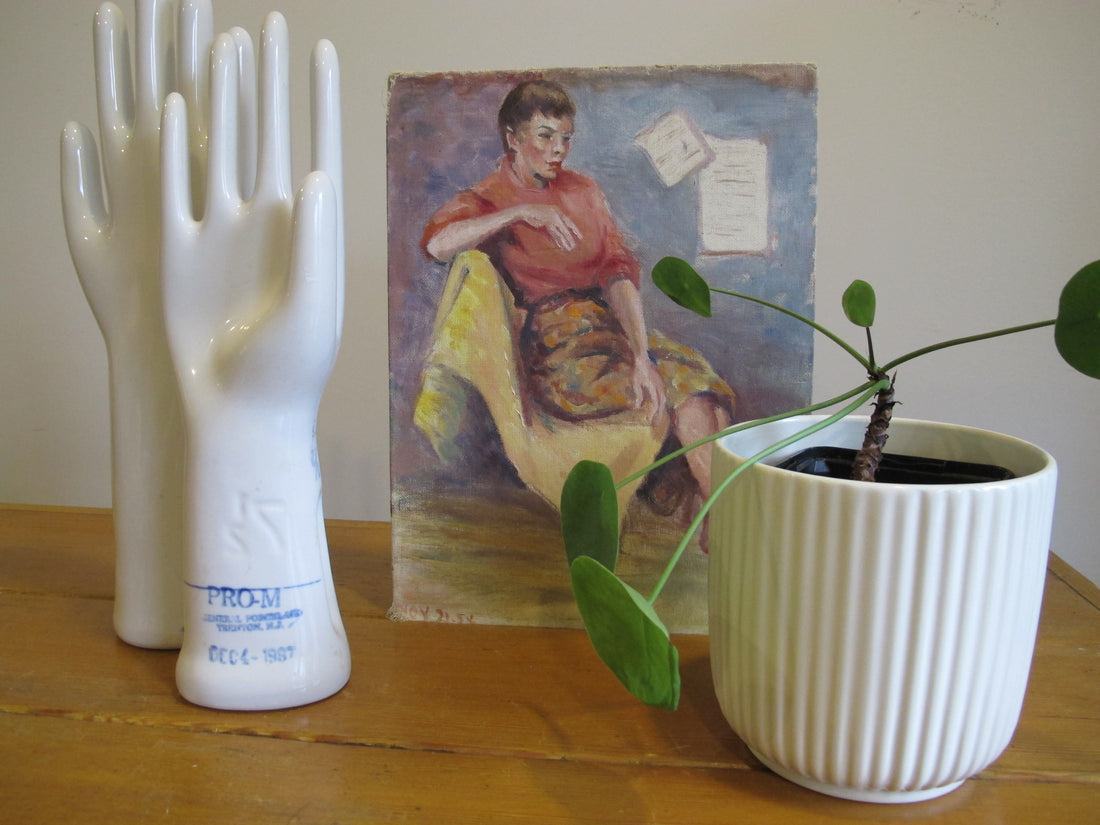 Vintage 1980s Porcelain Hand Display Sculpture Statues – Sold Separately