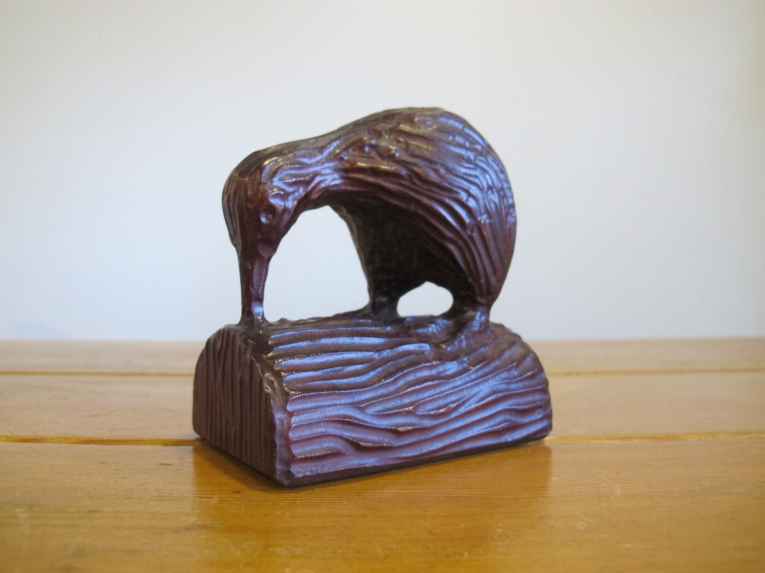 Matai Wood Kiwi Bird - Made in New Zealand