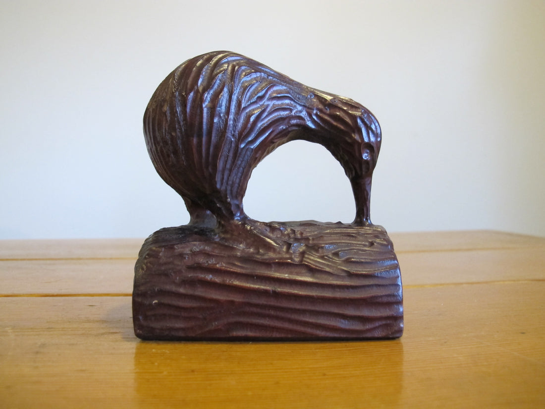 Matai Wood Kiwi Bird - Made in New Zealand