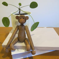Wood Monkey Vintage Japan Toy