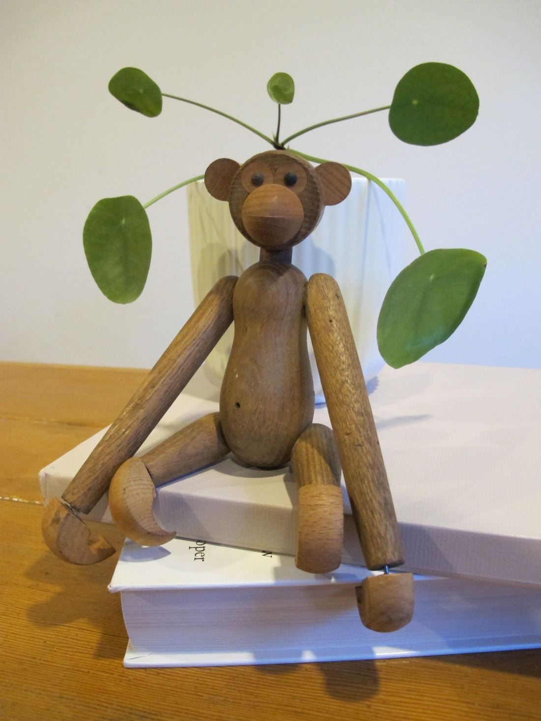 Wood Monkey Vintage Japan Toy