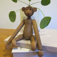Wood Monkey Vintage Japan Toy