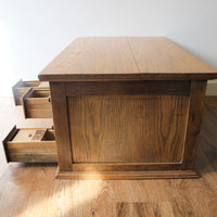 15 Drawer Hardware Cabinet Card Catalog Antique Vintage