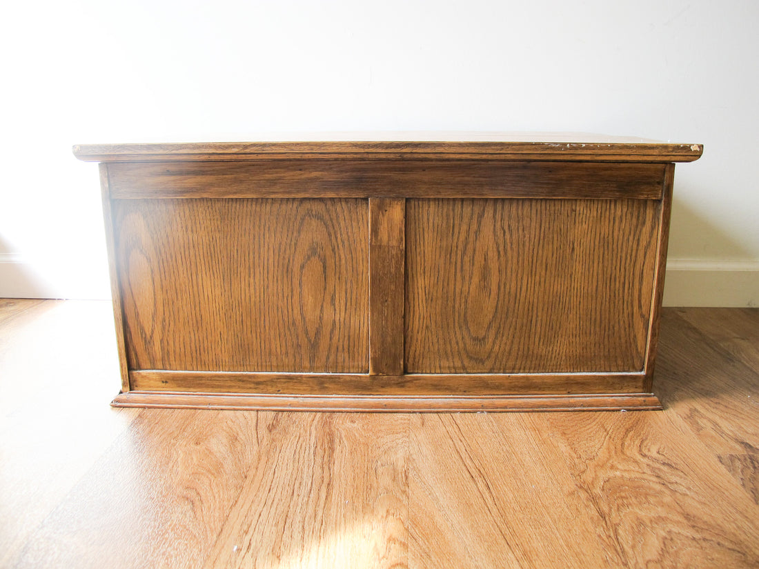 15 Drawer Hardware Cabinet Card Catalog Antique Vintage