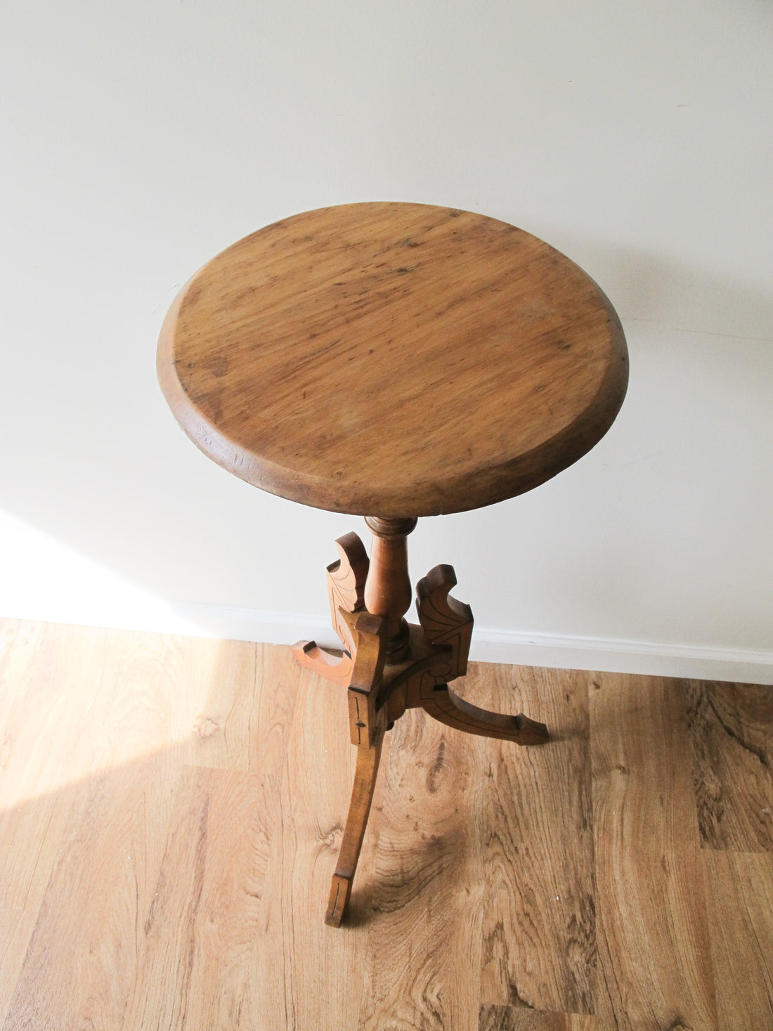 Victorian Wood Plant Stand Antique