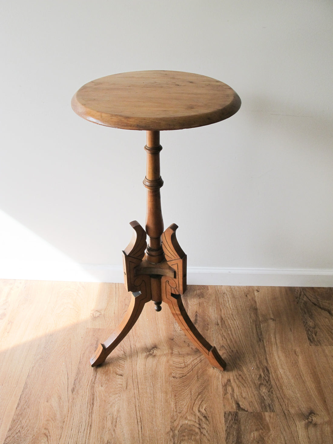 Victorian Wood Plant Stand Antique