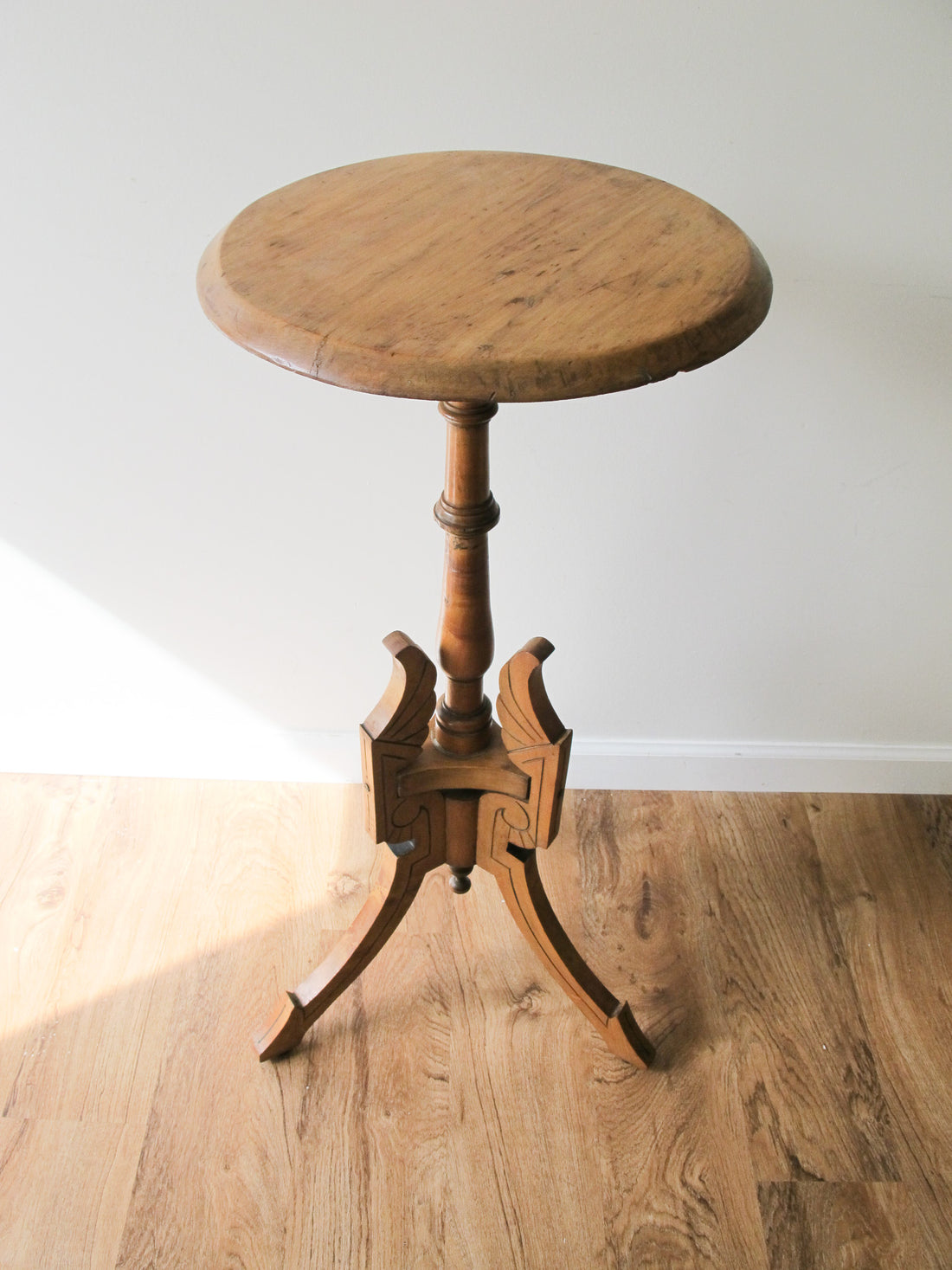 Victorian Wood Plant Stand Antique