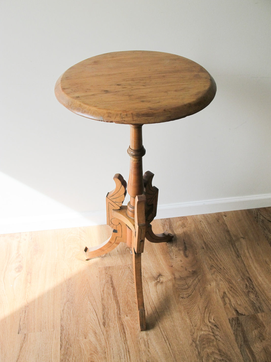 Victorian Wood Plant Stand Antique