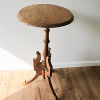 Victorian Wood Plant Stand Antique