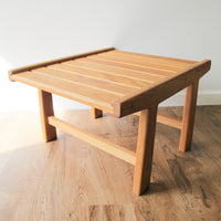 Wood Slat Bench Table Japanese Antique Vintage