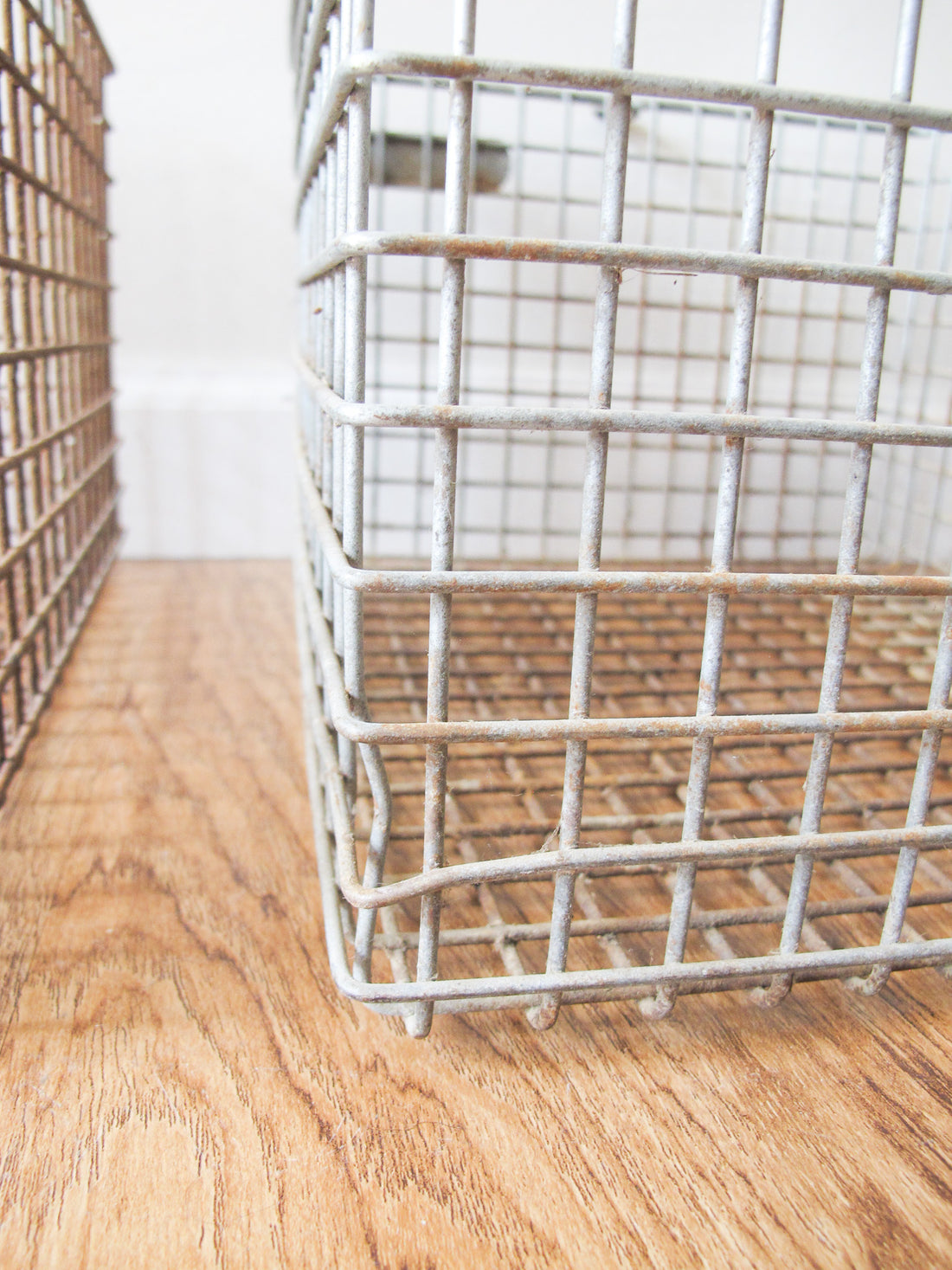 Wire Locker Baskets Vintage (Sold Individually)