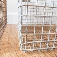 Wire Locker Baskets Vintage (Sold Individually)