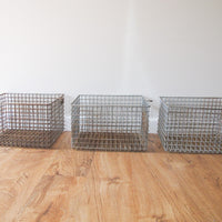 Wire Locker Baskets Vintage (Sold Individually)