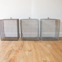 Wire Locker Baskets Vintage (Sold Individually)