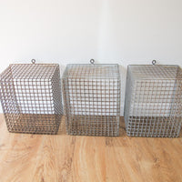 Wire Locker Baskets Vintage (Sold Individually)