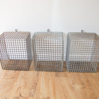 Wire Locker Baskets Vintage (Sold Individually)