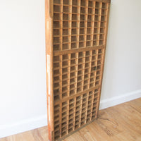 Wood Print Drawer Wall Shelf Antique Printers Shelf
